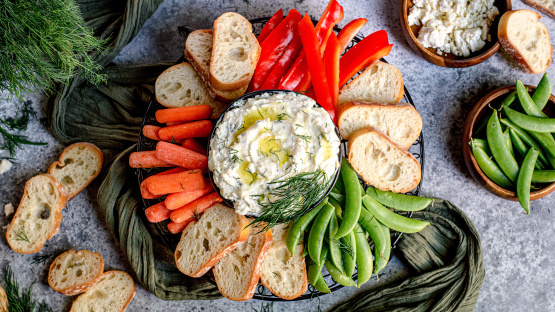 Garlic Feta Cheese Dip