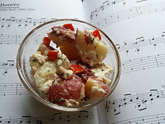 Dilled Potato Salad With Feta