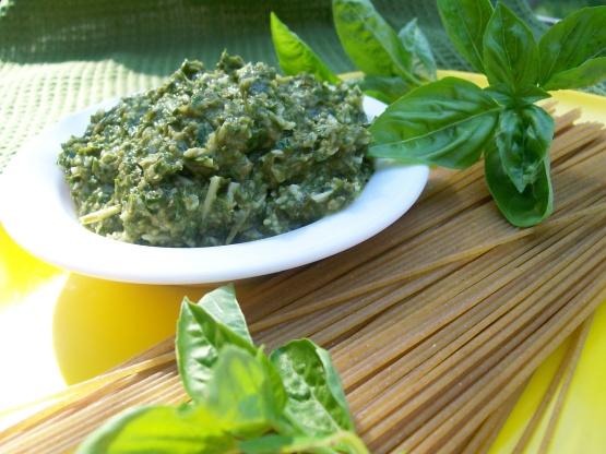 How To Easily Make Pesto From Fresh Basil Recipe - Genius Kitchen