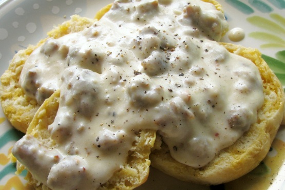 Merms Biscuits And Sausage Gravy Recipe - Genius Kitchen