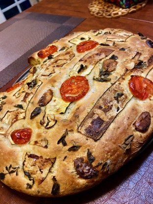 Focaccia (Using Bread Machine for the Dough)