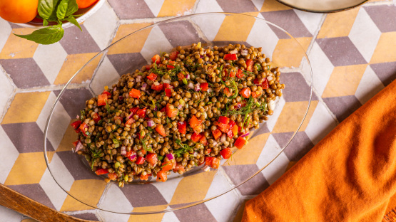 Lentil Salad With Tomatoes, Dill and Basil Recipe - Food.com