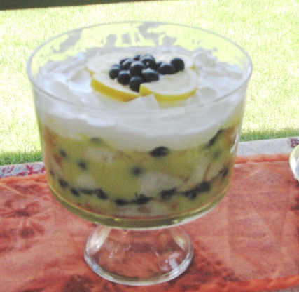 Blueberry Lemon Trifle [www.food.com]