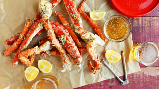 Crabs - Garlic Butter Baked Crab Legs