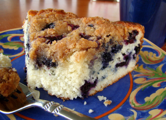 Blueberry Coffee Cake Recipe - Genius Kitchen