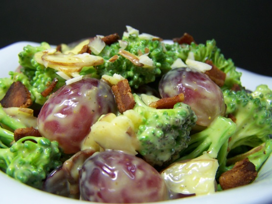 Broccoli Salad with Grapes Recipe - Food.com