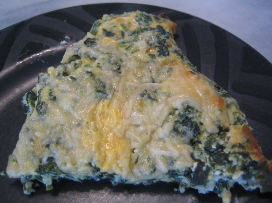 Five-Cheese Spinach Quiche Recipe - Genius Kitchen