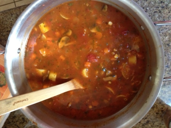 Low-fat Vegetable Soup Recipe - Low-cholesterol.Genius Kitchen