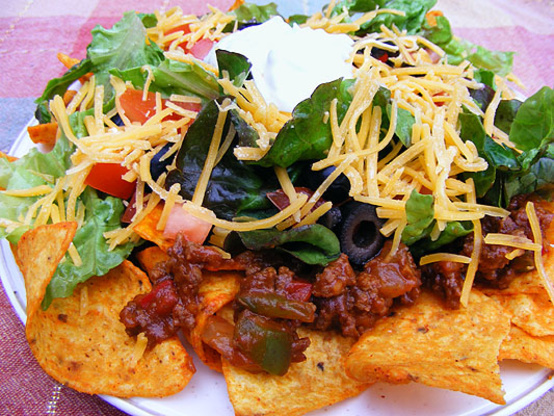 Nacho Salad Recipe - Genius Kitchen