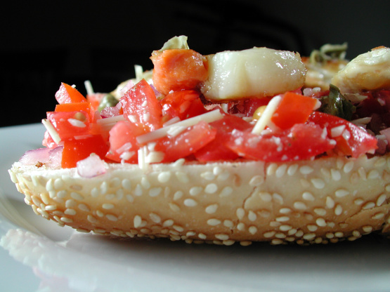 Scallop Bruschetta