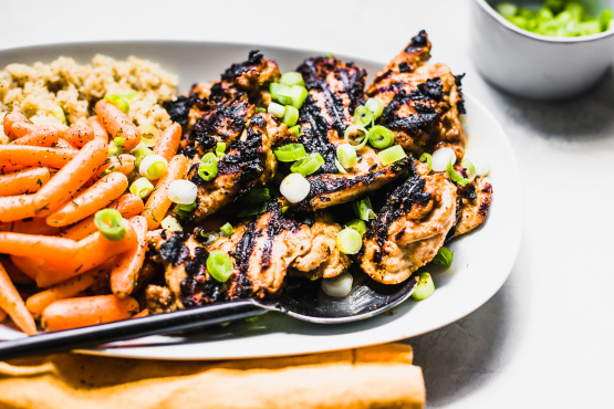 Grilled Peanut Butter Chicken