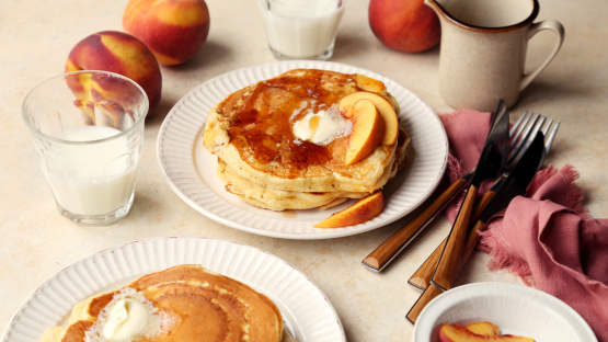 Peach Pancakes