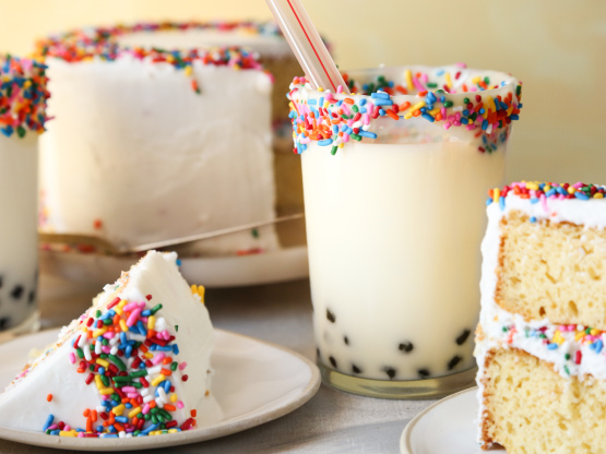 Boba Cake (Bubble Tea Birthday Cake) Recipe - Samsung Food
