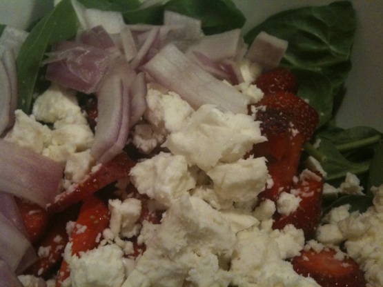 Spinach, Strawberry and Feta Salad Recipe - Food.com