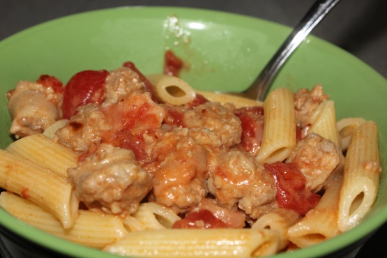 Penne With Spicy Vodka Tomato Cream Sauce Recipe - Food.com