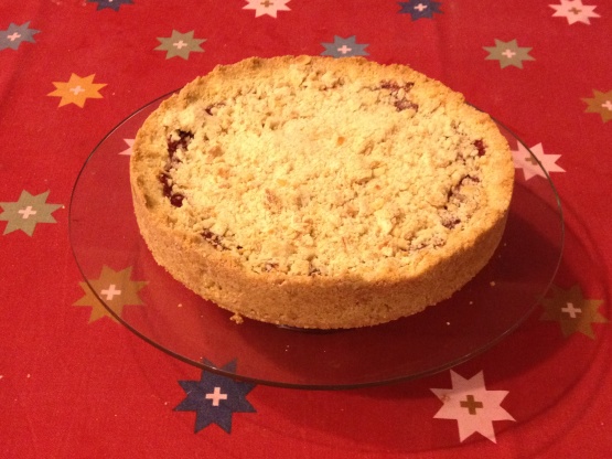 Raspberry Jam Tart With Almond Crumble Recipe - Food.com