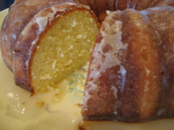 Lemon Yogurt Cake With Lemon Glaze Recipe Baking Food Com