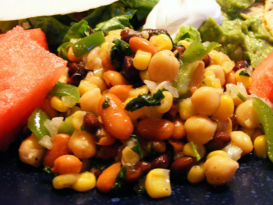 recipe for mexican bean salad