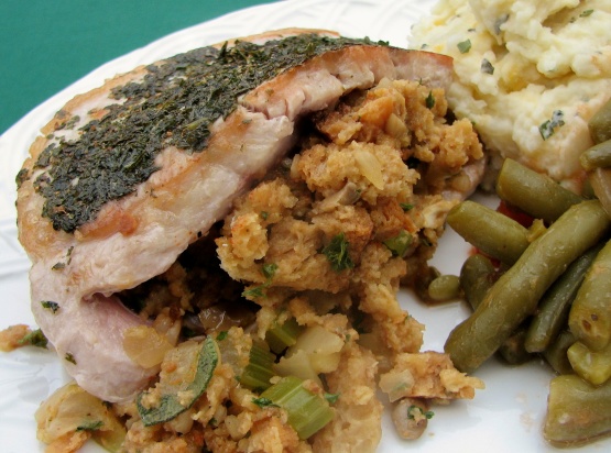 Pork Chops Stuffed With Apples and Sage Recipe - Food.com