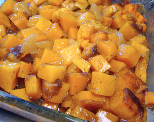 Light Butternut Squash & Apple Casserole
