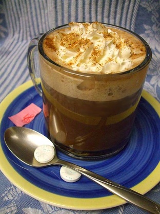 Lazy, Low Calorie Minted Mocha