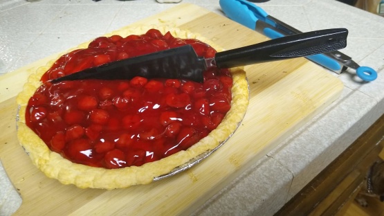 Almond Crusted Cherry Cream Pie Recipe - Food.com