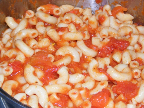 macaroni and tomatoes recipes