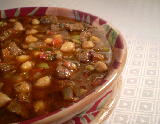 Chickpea And Beef  Stew  Recipe  Genius Kitchen 