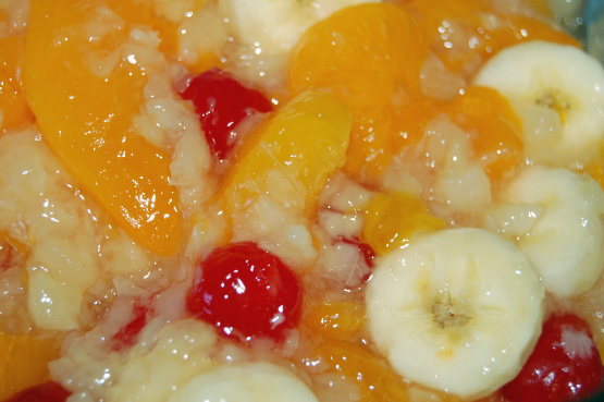Peach Pie Fruit Salad