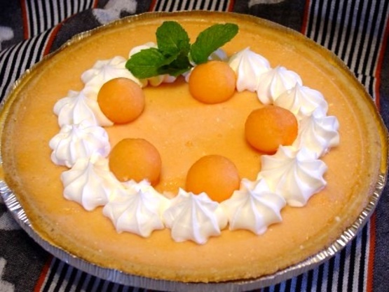 Cantaloupe Pie