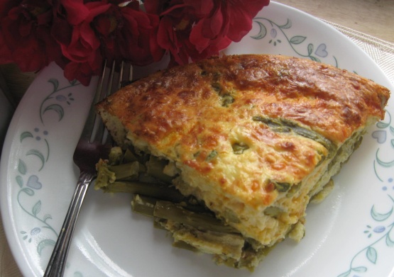 Cottage Cheese Impossible Quiche