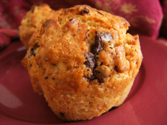 Basic Chocolate Chip Muffins Recipe - Breakfast.Food.com