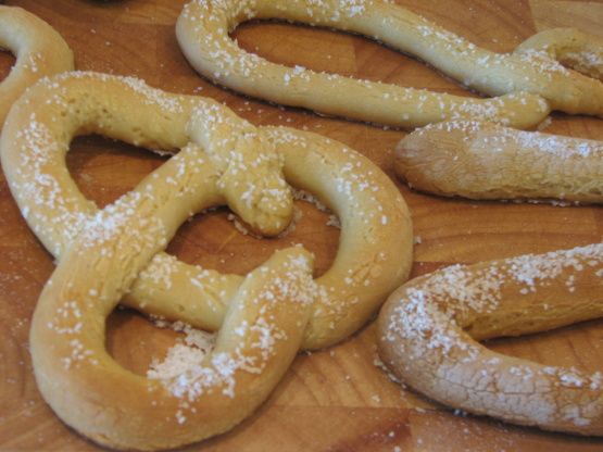 Home-Baked Soft Pretzels (YUM)