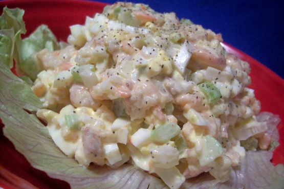 Shrimp Egg Salad