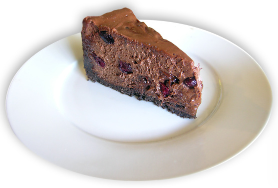 Dark Chocolate Covered Cherry Cheesecake Recipe - Food.com