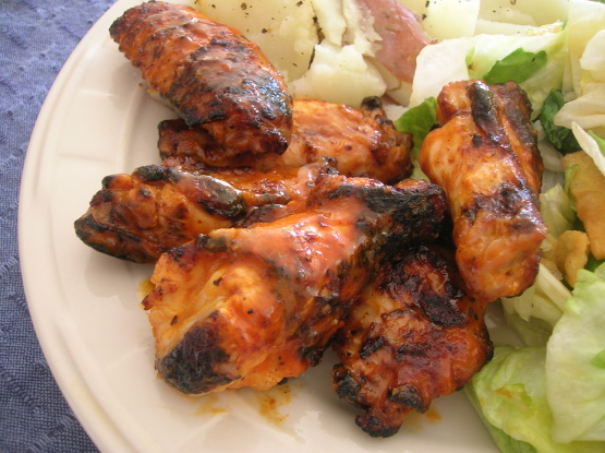 Grilled Chicken Wings With Franks Red Hot Sauce Recipe ...