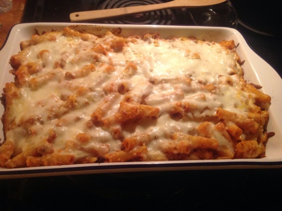 Ronzoni Baked Ziti Recipe Food Com