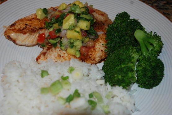 Spicy Tilapia With Pineapple-Pepper Relish Recipe - Food.com