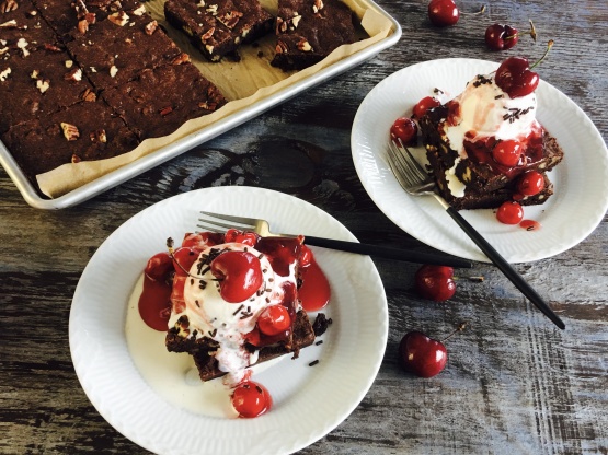 Light-My-Fire Brownie Sundaes