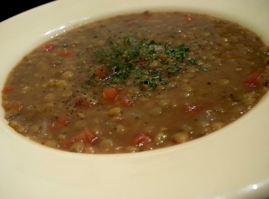 Lentil Tomato Soup Recipe - Food.com