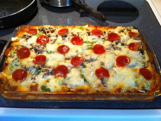Pizza Biscuit Bake