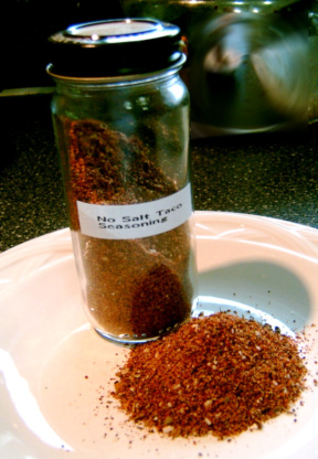 Salt Free Taco Seasoning - Kitchen Kettle Village