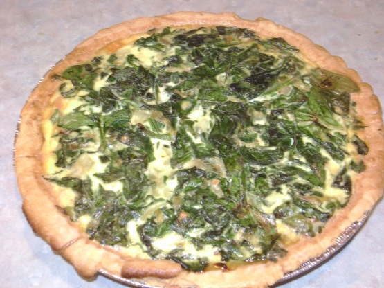 Brunch Quiche of Spinach and Gouda - Image 2