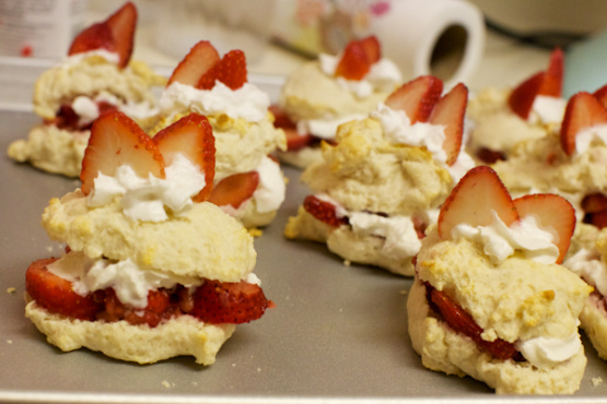 Diabetic Strawberry Shortcake