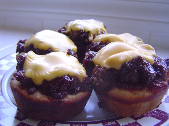 Sloppy Joe Biscuit Cups