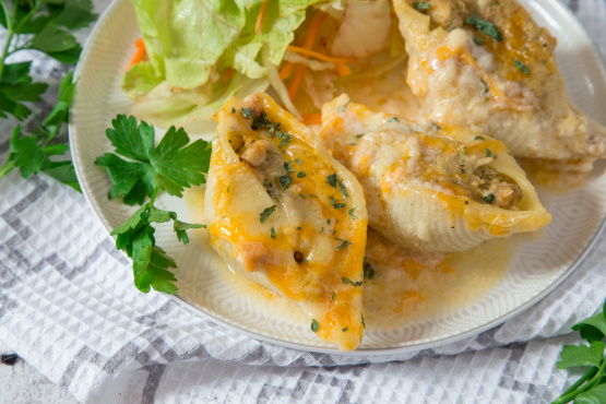 Cream of Chicken Stuffed Shells Recipe - Food.com