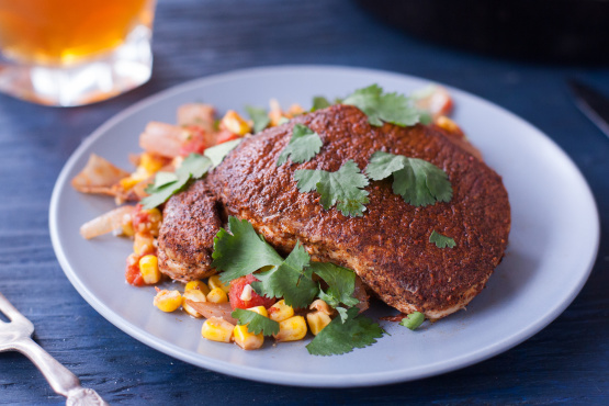 Spicy Skillet Pork Chops Recipe - Genius Kitchen