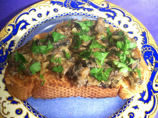 Simple Savory Mushroom Canapes Recipe - Food.com