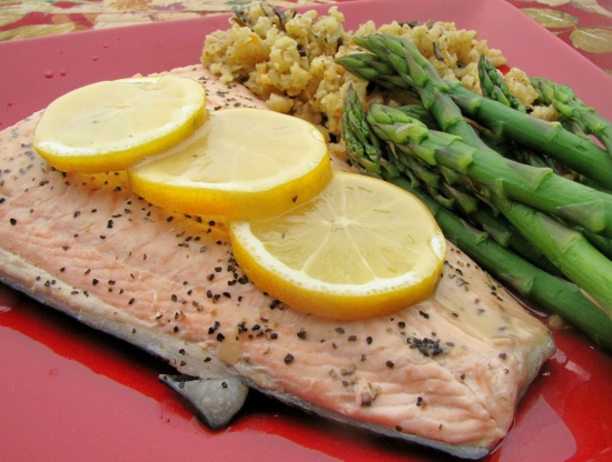 Pinot Noir Poached Salmon Recipe - Genius Kitchen