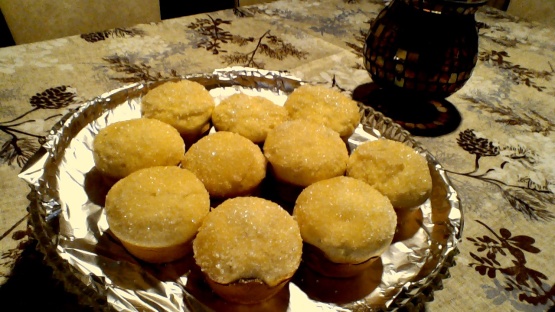 Hot Buttered Rum Muffins